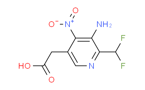 AM131526 | 1806801-12-6 | 3-Amino-2-(difluoromethyl)-4-nitropyridine-5-acetic acid
