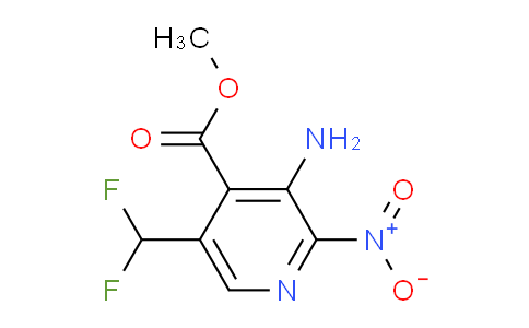 AM131528 | 1805222-72-3 | Methyl 3-amino-5-(difluoromethyl)-2-nitropyridine-4-carboxylate