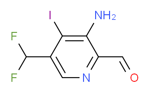 AM131530 | 1805137-44-3 | 3-Amino-5-(difluoromethyl)-4-iodopyridine-2-carboxaldehyde
