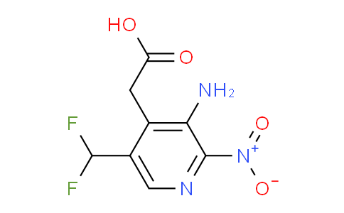 AM131532 | 1805149-06-7 | 3-Amino-5-(difluoromethyl)-2-nitropyridine-4-acetic acid