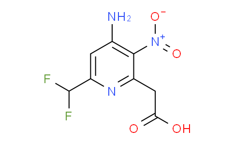 AM131537 | 1806821-91-9 | 4-Amino-6-(difluoromethyl)-3-nitropyridine-2-acetic acid