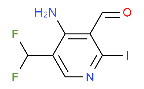 AM131538 | 1806789-10-5 | 4-Amino-5-(difluoromethyl)-2-iodopyridine-3-carboxaldehyde
