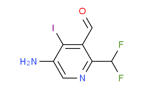 AM131540 | 1803673-83-7 | 5-Amino-2-(difluoromethyl)-4-iodopyridine-3-carboxaldehyde