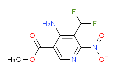 AM131541 | 1803684-34-5 | Methyl 4-amino-3-(difluoromethyl)-2-nitropyridine-5-carboxylate