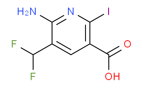 AM131546 | 1806917-32-7 | 2-Amino-3-(difluoromethyl)-6-iodopyridine-5-carboxylic acid