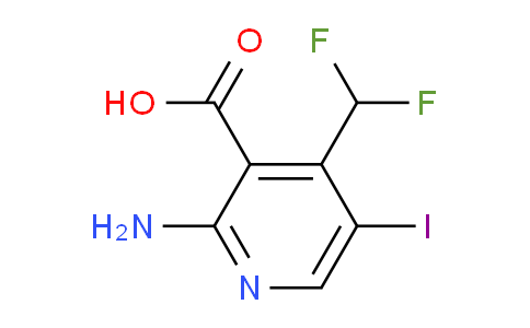 AM131548 | 1806917-62-3 | 2-Amino-4-(difluoromethyl)-5-iodopyridine-3-carboxylic acid