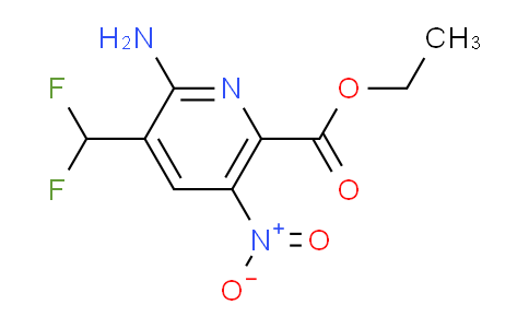AM131553 | 1806796-96-2 | Ethyl 2-amino-3-(difluoromethyl)-5-nitropyridine-6-carboxylate