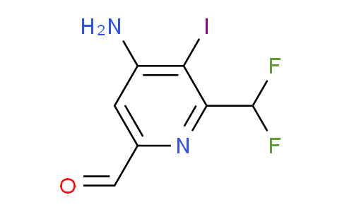 AM131555 | 1805137-61-4 | 4-Amino-2-(difluoromethyl)-3-iodopyridine-6-carboxaldehyde