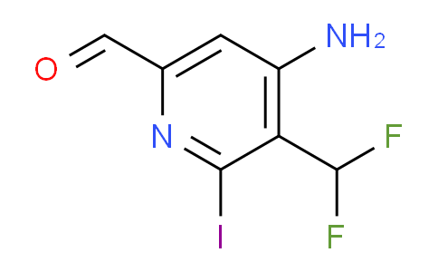 AM131564 | 1805137-78-3 | 4-Amino-3-(difluoromethyl)-2-iodopyridine-6-carboxaldehyde
