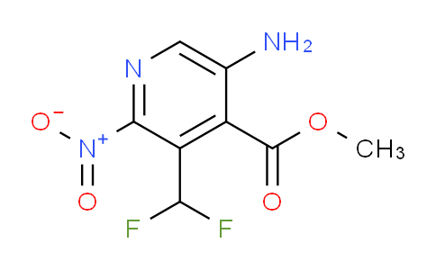 AM131565 | 1806820-87-0 | Methyl 5-amino-3-(difluoromethyl)-2-nitropyridine-4-carboxylate