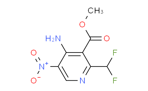 AM131567 | 1804720-19-1 | Methyl 4-amino-2-(difluoromethyl)-5-nitropyridine-3-carboxylate