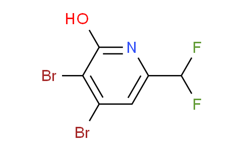 AM13157 | 1804445-96-2 | 3,4-Dibromo-6-(difluoromethyl)-2-hydroxypyridine