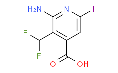 AM131574 | 1805366-25-9 | 2-Amino-3-(difluoromethyl)-6-iodopyridine-4-carboxylic acid