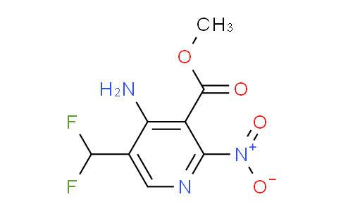 AM131576 | 1806796-77-9 | Methyl 4-amino-5-(difluoromethyl)-2-nitropyridine-3-carboxylate