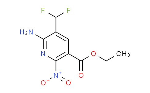 AM131587 | 1805355-46-7 | Ethyl 2-amino-3-(difluoromethyl)-6-nitropyridine-5-carboxylate