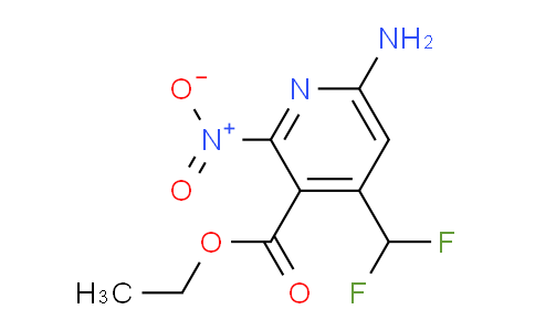 AM131590 | 1805223-08-8 | Ethyl 6-amino-4-(difluoromethyl)-2-nitropyridine-3-carboxylate