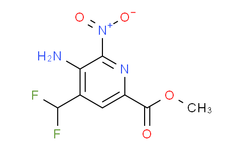 AM131591 | 1804720-12-4 | Methyl 3-amino-4-(difluoromethyl)-2-nitropyridine-6-carboxylate