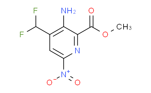 AM131594 | 1805369-13-4 | Methyl 3-amino-4-(difluoromethyl)-6-nitropyridine-2-carboxylate