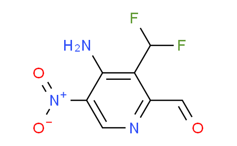 AM131608 | 1804719-65-0 | 4-Amino-3-(difluoromethyl)-5-nitropyridine-2-carboxaldehyde
