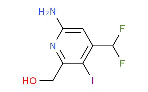 AM131609 | 1806915-19-4 | 6-Amino-4-(difluoromethyl)-3-iodopyridine-2-methanol