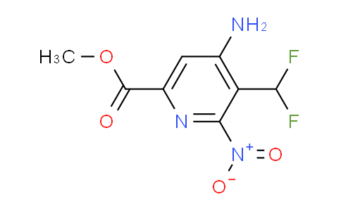 AM131610 | 1806821-00-0 | Methyl 4-amino-3-(difluoromethyl)-2-nitropyridine-6-carboxylate
