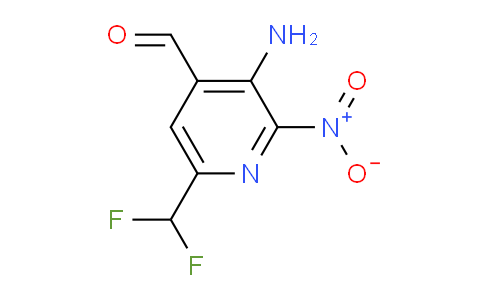 AM131613 | 1806819-55-5 | 3-Amino-6-(difluoromethyl)-2-nitropyridine-4-carboxaldehyde