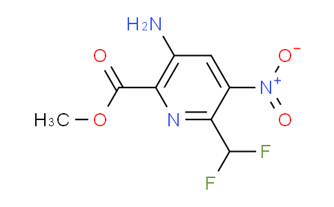 AM131614 | 1805147-71-0 | Methyl 5-amino-2-(difluoromethyl)-3-nitropyridine-6-carboxylate