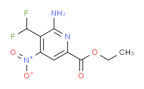 AM131616 | 1805148-07-5 | Ethyl 2-amino-3-(difluoromethyl)-4-nitropyridine-6-carboxylate