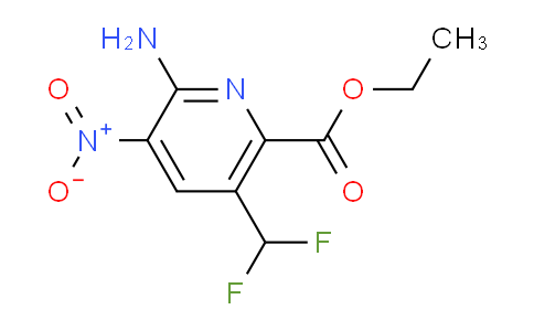 AM131625 | 1803684-42-5 | Ethyl 2-amino-5-(difluoromethyl)-3-nitropyridine-6-carboxylate