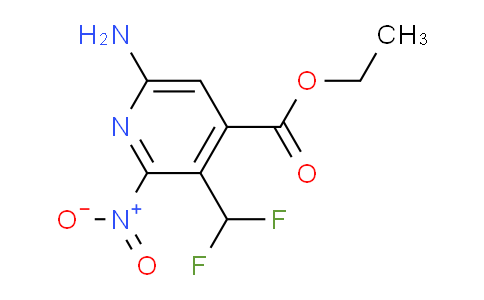 AM131626 | 1804686-70-1 | Ethyl 6-amino-3-(difluoromethyl)-2-nitropyridine-4-carboxylate