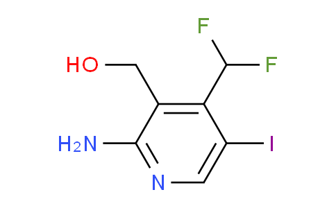 2-Amino-4-(difluoromethyl)-5-iodopyridine-3-methanol