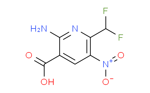 2-Amino-6-(difluoromethyl)-5-nitropyridine-3-carboxylic acid