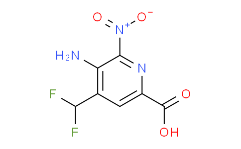 AM131642 | 1804719-91-2 | 3-Amino-4-(difluoromethyl)-2-nitropyridine-6-carboxylic acid