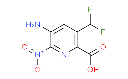 AM131648 | 1806902-79-3 | 3-Amino-5-(difluoromethyl)-2-nitropyridine-6-carboxylic acid