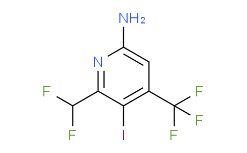 AM131656 | 1806797-24-9 | 6-Amino-2-(difluoromethyl)-3-iodo-4-(trifluoromethyl)pyridine