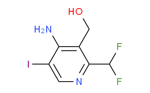 AM131659 | 1803673-43-9 | 4-Amino-2-(difluoromethyl)-5-iodopyridine-3-methanol