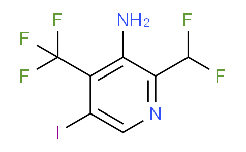 AM131660 | 1806894-19-8 | 3-Amino-2-(difluoromethyl)-5-iodo-4-(trifluoromethyl)pyridine