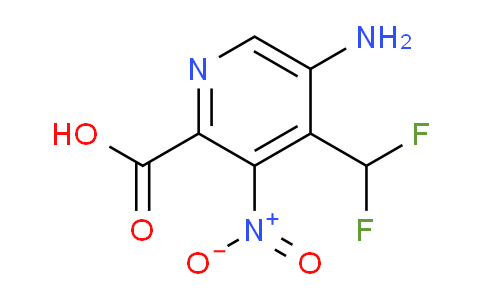 AM131661 | 1805994-44-8 | 5-Amino-4-(difluoromethyl)-3-nitropyridine-2-carboxylic acid