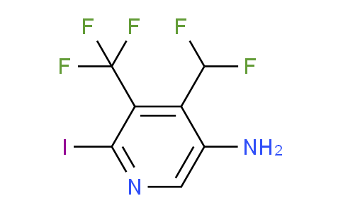 AM131664 | 1805960-13-7 | 5-Amino-4-(difluoromethyl)-2-iodo-3-(trifluoromethyl)pyridine