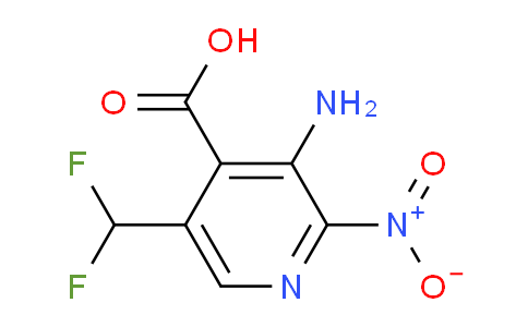 AM131666 | 1806819-98-6 | 3-Amino-5-(difluoromethyl)-2-nitropyridine-4-carboxylic acid