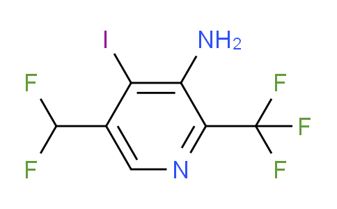 AM131667 | 1806797-48-7 | 3-Amino-5-(difluoromethyl)-4-iodo-2-(trifluoromethyl)pyridine