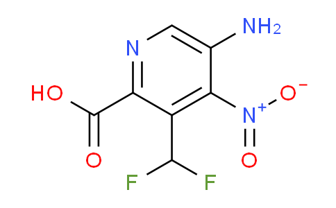 AM131668 | 1804686-60-9 | 5-Amino-3-(difluoromethyl)-4-nitropyridine-2-carboxylic acid