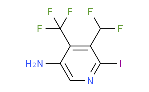 AM131670 | 1806797-57-8 | 5-Amino-3-(difluoromethyl)-2-iodo-4-(trifluoromethyl)pyridine