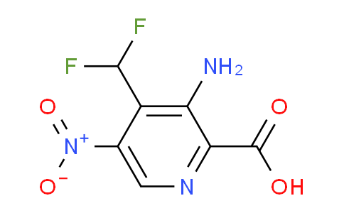 AM131676 | 1804686-57-4 | 3-Amino-4-(difluoromethyl)-5-nitropyridine-2-carboxylic acid