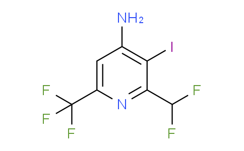 AM131686 | 1805135-27-6 | 4-Amino-2-(difluoromethyl)-3-iodo-6-(trifluoromethyl)pyridine