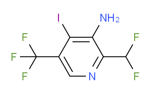 AM131691 | 1805014-92-9 | 3-Amino-2-(difluoromethyl)-4-iodo-5-(trifluoromethyl)pyridine