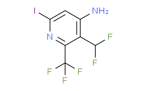 AM131693 | 1805014-95-2 | 4-Amino-3-(difluoromethyl)-6-iodo-2-(trifluoromethyl)pyridine