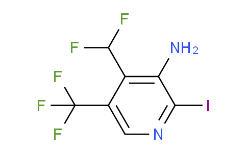 AM131694 | 1806814-42-5 | 3-Amino-4-(difluoromethyl)-2-iodo-5-(trifluoromethyl)pyridine