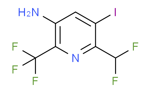 AM131695 | 1806797-77-2 | 5-Amino-2-(difluoromethyl)-3-iodo-6-(trifluoromethyl)pyridine