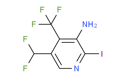 AM131703 | 1806894-25-6 | 3-Amino-5-(difluoromethyl)-2-iodo-4-(trifluoromethyl)pyridine